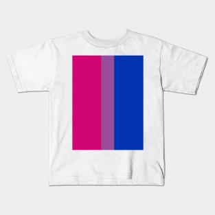 Proud Bisexual Pride Flag (Proud LGBTQ+ Community Pride Flag) Kids T-Shirt